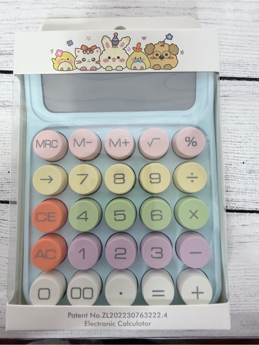 💛Calculator with Multicolor Buttons💜🩵 - Picture 9 of 12